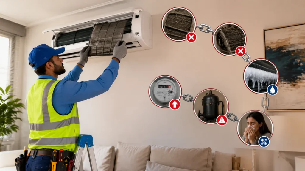 What Happens If You Skip AC Maintenance Service In Dubai