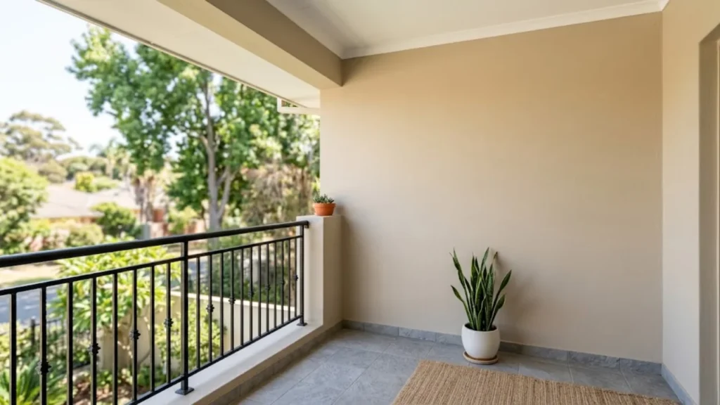 Balconies and Terraces painting style