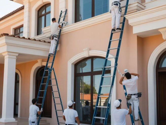 Top Painting Contractor in Al Barsha Dubai 2025 Expert Residential & Commercial Painting Services by MD Technical