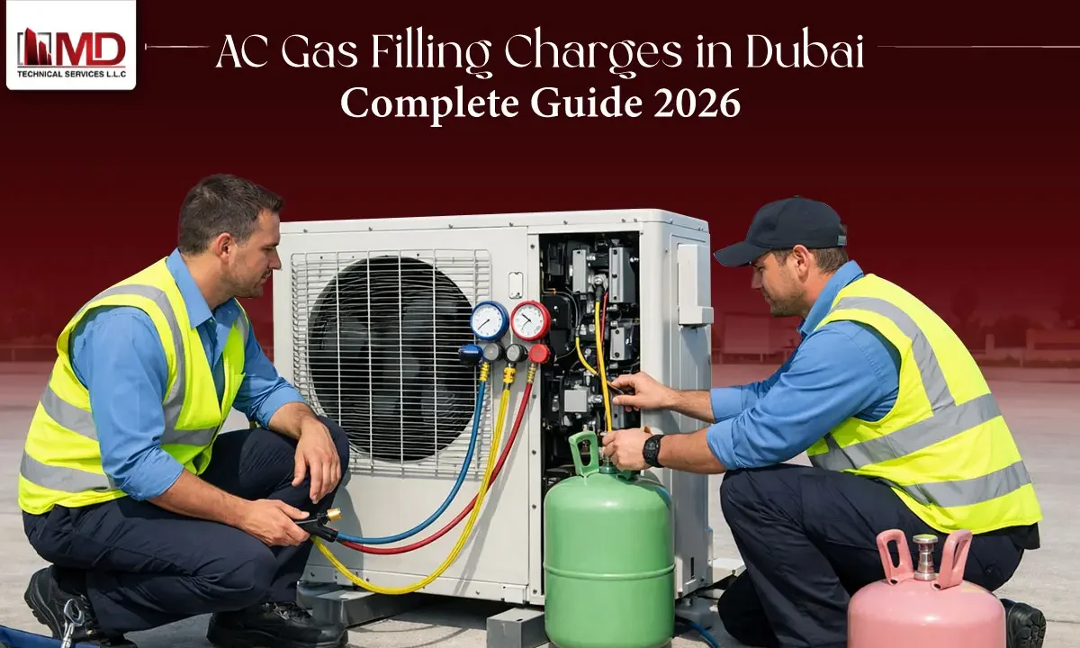 AC Gas Refilling Charges in Dubai