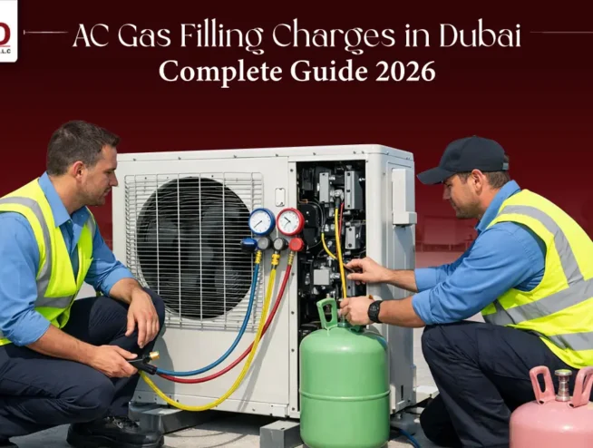 AC Gas Refilling Charges in Dubai