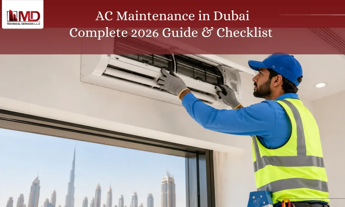 AC Maintenance in Dubai Complete 2026 Guide & Checklist