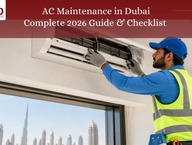AC Maintenance in Dubai Complete 2026 Guide & Checklist
