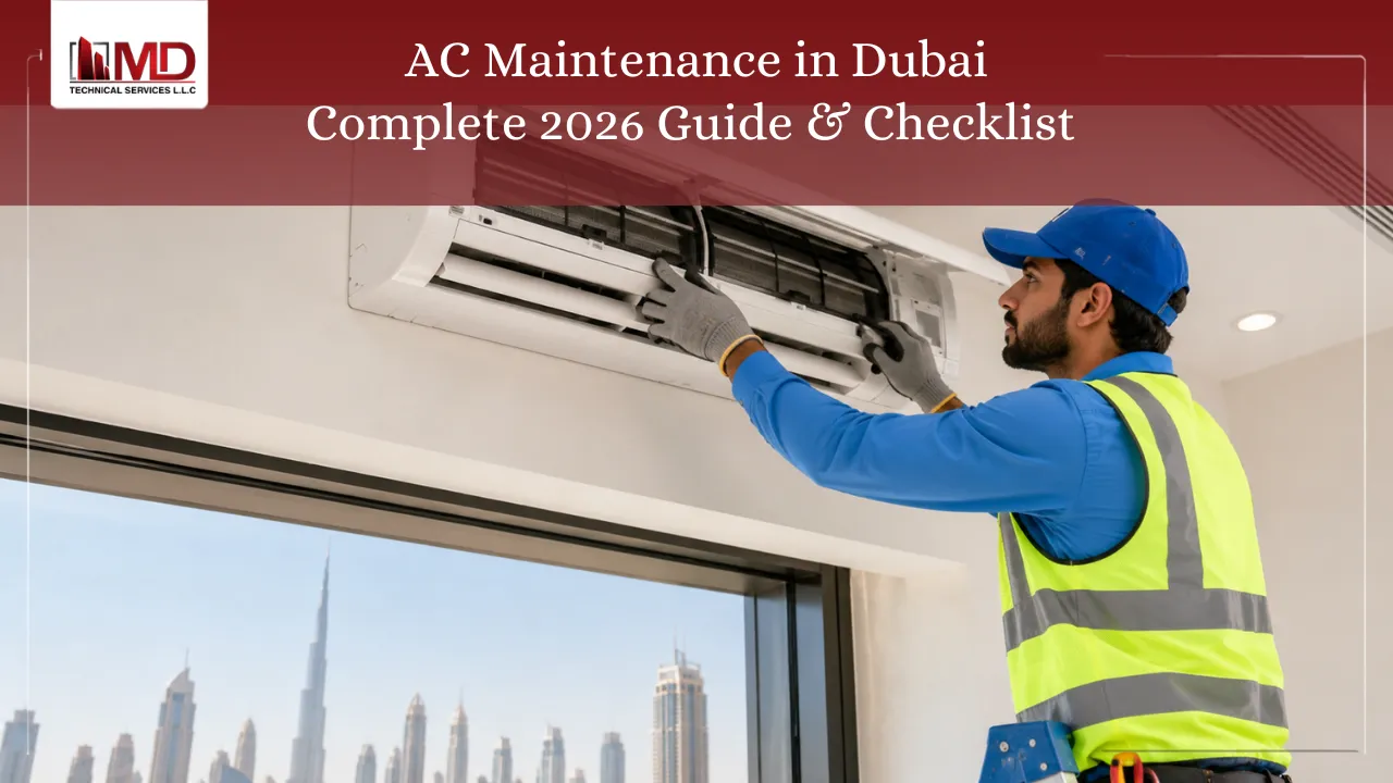 AC Maintenance in Dubai Complete 2026 Guide & Checklist