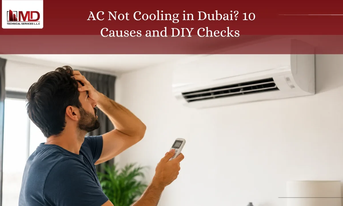 AC Not Cooling in Dubai 10 Causes and DIY Checks Before Call a Technician