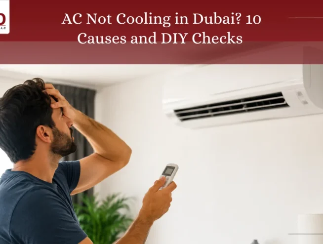 AC Not Cooling in Dubai 10 Causes and DIY Checks Before Call a Technician