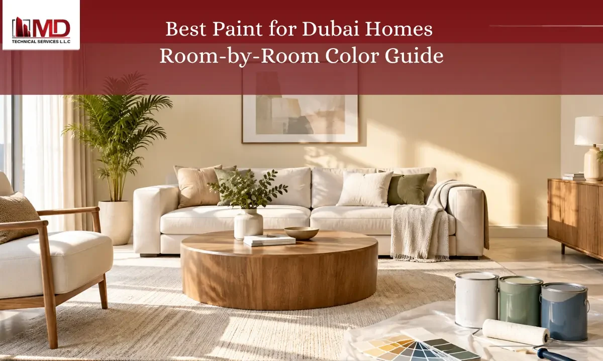 Best Paint for Dubai Homes Room-by-Room Color Guide