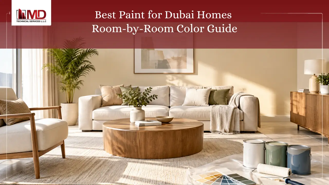 Best Paint for Dubai Homes Room-by-Room Color Guide
